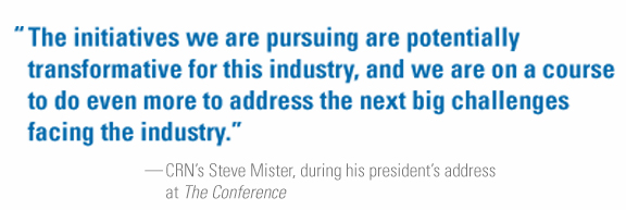 The initiatives we are pursuing are potentially transformative for this industry, and we are on a course to do even more to address the next big challenges facing the industry.