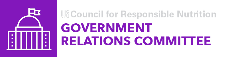 Council for Responsible Nutrition ~ CRN Member Exclusive Alert ~ PLEASE NOTE: You are receiving this information by virtue of your membership in CRN.